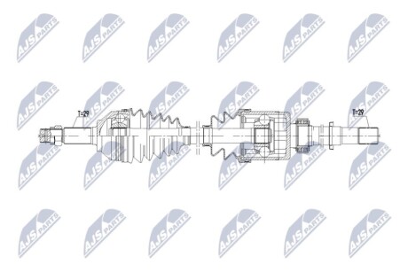 Напіввісь NTY NPW-NS-171