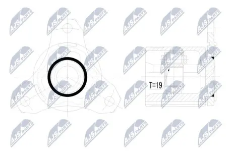 Фото ШРУС NTY (NPW-PL-068) зображення 1