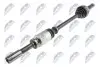 Піввісь Renault Laguna 1.8 16V 01- (R) (27x23x802) NTY (NPW-RE-004) зображення 1