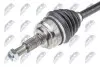 Фото Піввісь Renault Kangoo 1.5dCi 08- (L) (27x26x675) NTY (NPW-RE-021) зображення 3