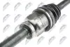 ПІВВІСЬ | RENAULT MEGANE III 1.6DCI,1.9DCI -15 /ПРАВ,MTM/ NTY (NPW-RE-101) зображення 3