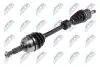 Піввісь Renault Scenic 1.5dCi 09- (L) (25x26x680) NTY (NPW-RE-134) зображення 1