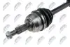 Піввісь Renault Scenic 1.5dCi 09- (L) (25x26x680) NTY (NPW-RE-134) зображення 2