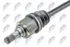 ПІВВІСЬ | RENAULT MEGANE III 2.0 09-, FLUENCE 2.0 10- /ЛІВ, ATM CVT/ NTY (NPWRE164) зображення 2