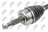 ПІВВІСЬ | RENAULT MEGANE III 2.0 09-, FLUENCE 2.0 10- /ЛІВ, ATM CVT/ NTY (NPWRE164) зображення 3