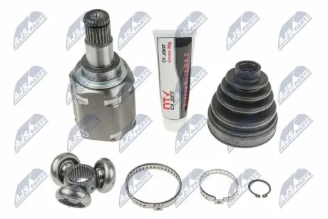 Фото ШАРНІР РІВНИХ КУТОВИХ ШВИДКОСТЕЙ | TOYOTA RAV-4 2.4 00-06,2.2 D4-D 06-,CAMRY 2.0,2.4 01-06,2.4 06-11,2.5 11-,AVENSIS VERSO 2.0,2.0D-4D 01-03,PREVIA 2.0D-4D,2.4 00-06,2.4,3.5 06- NTY (NPW-TY-012) зображення 1