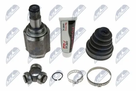 ШАРНІР РІВНИХ КУТОВИХ ШВИДКОСТЕЙ | TOYOTA AVENSIS ADT251 2.2D-4D 05-, COROLLA 2.0D 06-13, COROLLA VERSO 2.2D 04-, AURIS 2.0D,2.2D 06-12, VERSO 2.2D 09- /ЛІВ/ NTY NPW-TY-044 Купити в Україні