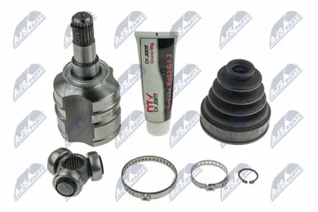 ШАРНІР РІВНИХ КУТОВИХ ШВИДКОСТЕЙ | TOYOTA AVENSIS ZZT221 1.8 00-12.2002, COROLLA NDE120 1.4D-4D 04-07, ZZE123 1.8 04-07, COROLLA VERSO ZNR10 1.6 04-, ZNR11 1.8 04- /ЛІВ/ NTY NPW-TY-048