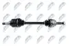 Піввісь (передня) Toyota Corolla 1.4/1.6 VVT-i 01-07 (L) (26x23x633.5) (+ABS 48z) NPW-TY-058