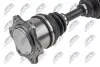 ПІВВІСЬ | TOYOTA 4WD HILUX 2.4D,2.5D-5D,3.0,3.0D 89-06, 4RUNNER 2.4D,3.0D,3.0 89-96, HIACE 2.4,2.4D,2.5D-4D,2.7 89-07 /LEWA=PRAWA/ NTY (NPW-TY-083) зображення 2