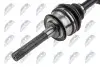 ПІВВІСЬ | TOYOTA 4WD HILUX 2.4D,2.5D-5D,3.0,3.0D 89-06, 4RUNNER 2.4D,3.0D,3.0 89-96, HIACE 2.4,2.4D,2.5D-4D,2.7 89-07 /LEWA=PRAWA/ NTY (NPW-TY-083) зображення 3