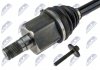 ПІВВІСЬ | VOLVO S80 2.5T 2007-2013 AT LH VOLVO S60 II D3/D4/D5 10-15, S80 II D5, 2.5T 07-, V60 D3/D5 10-16, V70 III D3/D4 10-15 /ЛІВ, ATM/ NTY NPW-VV-023 (фото 2)