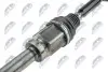 ПІВВІСЬ | VOLVO ENG.2.0T,2.0T5 S60II/V60 10-15, S80 10-, V70III 2.0T 10- /ПРАВ,ATM/ NTY (NPW-VV-034) зображення 3