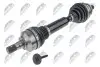 ПІВВІСЬ | VOLVO XC90 D3/D5 02-14 VIN->354475, 3.2V6 VIN ->354978 02-14, 4.4V8 VIN ->367133 02-07 /ЛІВ,ATM/ NTY (NPW-VV-050) зображення 1