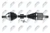 ПІВВІСЬ | VOLVO S60II/V60I D3/D4/D5,2.0T 10-, S80II D5 06-, D3 10-, 2.0TDI 08-11, V70III 2.4D/D3/D4/D5 07- /ЛІВ,ATM/ NPW-VV-115