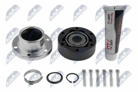 ШАРНІР РІВНИХ КУТОВИХ ШВИДКОСТЕЙ | AUDI QUATTRO A4/A6/A8 VW PASSAT SYNCRO /ШЛИЦЫ 25T OTWORY 8MM/ NTY NPW-VW-022 Купити в Україні