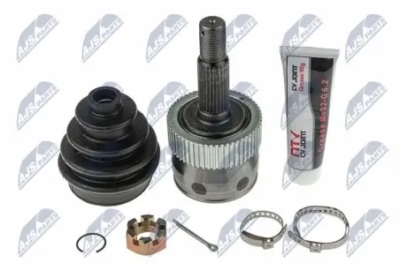 ШАРНІР РІВНИХ КУТОВИХ ШВИДКОСТЕЙ | JEEP CHEROKEE -97, GRAND CHEROKEE -12.98, WRANGLER TJ 2.5,4.5 97- /+ABS/ NTY NPZ-CH-008 Купити в Україні