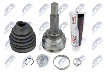 ШАРНІР РІВНИХ КУТОВИХ ШВИДКОСТЕЙ | TESLA MODEL X 60D/75D/90D/100D/P90D/P100D 15-, MODEL S 60/60D/70/70D/75/75D/85/85D/90D/100D/P85 14- /ПЕРЕД/ NTY NPZ-CH-033 Купити в Україні