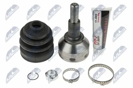 ШАРНІР РІВНИХ КУТОВИХ ШВИДКОСТЕЙ | FIAT FREEMONT 2.0JTD, 2.4I, 3.6 V6 11-, DODGE JOURNEY 2.4I, 3.6 V6 10- NTY NPZ-FT-054 Купити в Україні