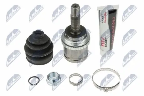 Фото ШАРНІР РІВНИХ КУТОВИХ ШВИДКОСТЕЙ | HONDA CR-V RD1/2 97-01, ODYSSEY 94-02, SHUTTLE RA 94-02, STREAM RN 00-06, CIVIC EU/EP/ES 4WD 01-06 /ЗАД/ NTY (NPZ-HD-048) зображення 1