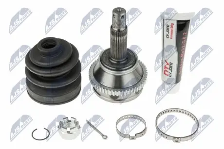 Фото ШАРНІР РІВНИХ КУТОВИХ ШВИДКОСТЕЙ | HYUNDAI SANTA FE 2.0, 2.4, 2.7 00-05 /ЗАД, ABS 52T/ NTY (NPZ-HY-514) зображення 1