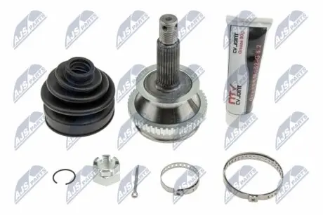 Фото ШАРНІР РІВНИХ КУТОВИХ ШВИДКОСТЕЙ | HYUNDAI SONATA EF 2.0,2.4,2.5,2,7 ATM 98-04, TRAJET 2.0,2.0CRDI,2.7 ATM NTY (NPZ-HY-530) зображення 1