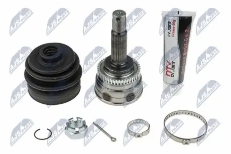 Фото ШАРНІР РІВНИХ КУТОВИХ ШВИДКОСТЕЙ | HYUNDAI ELANTRA 1.6 00-, COUPE 1.6 02-, TIBURON 1.6 02-, MATRIX 1.5CRD NTY (NPZ-HY-533) зображення 1