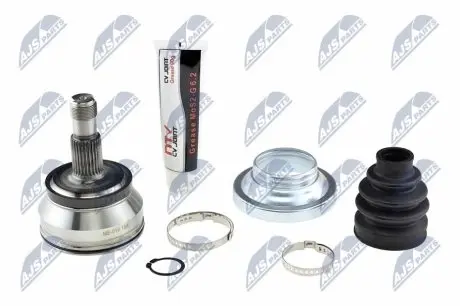 ШАРНІР РІВНИХ КУТОВИХ ШВИДКОСТЕЙ | MERCEDES C-KLASA 204 06-14, CL 216 05-13, CLS 218 10-, E -KLASA 212 08-, GLK 204 07-, CLS 218 10-, S-KLASA 221 04-13 /ЗАД/ NTY NPZ-ME-019 Купити в Україні