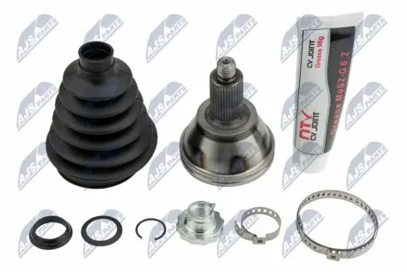 ШАРНІР РІВНИХ КУТОВИХ ШВИДКОСТЕЙ | VW POLO 1.2,1.4 01-,SEAT IBIZA IV,SKODA FABIA 99-, AUDI A2 NTY NPZ-SK-002
