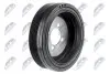 ШКІВ ВАЛУ | BMW 116, 120I 03-12, 3 316/318/320I 00-11, 520I 07-10, X3 2.0I 04-10 NTY (RKPBM020) зображення 2