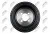 ШКІВ ВАЛУ | BMW 116, 120I 03-12, 3 316/318/320I 00-11, 520I 07-10, X3 2.0I 04-10 NTY (RKPBM020) зображення 4