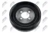 ШКІВ ВАЛУ | BMW 116, 120I 03-12, 3 316/318/320I 00-11, 520I 07-10, X3 2.0I 04-10 NTY (RKPBM020) зображення 5