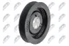 Шків колінвалу Ford Transit 2.4DI/TDCi/TDE 00-06 / 2.2TDCi 11-18 (7PK) NTY (RKPFR005) зображення 2