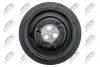 Шків колінвалу Ford Transit 2.4DI/TDCi/TDE 00-06 / 2.2TDCi 11-18 (7PK) NTY (RKPFR005) зображення 4