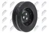 Шків колінвалу Ford Transit 2.0DI/2.0TDCI 00- (6PK) NTY (RKPFR006) зображення 1