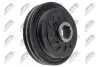 ШКІВ ВАЛУ | HYUNDAI ENG.4D56TCI 2.5D H1 01-, KIA PREGIO 97-05, K2500/K2700/K3000 04 NTY (RKPHY504) зображення 1