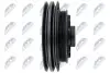 ШКІВ ВАЛУ | HYUNDAI ENG.4D56TCI 2.5D H1 01-, KIA PREGIO 97-05, K2500/K2700/K3000 04 NTY (RKPHY504) зображення 3