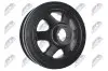 ШКІВ ВАЛУ | MERCEDES C 203/204 C230/C280/C300 05-14, E 211/212 E230/E280/E300, S 221 S280 06-13, GLK 280/300 08-11, CLS 280/300 08-10, CLK 280 05-10, R 280/300 07-, SL 280/300 08-12, SLK 280/300 05-11 NTY (RKPME020) зображення 1