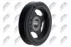 Фото ШКІВ ВАЛУ | NISSAN JUKE 1.6 10-, QASHQAI 2.0 06-, X-TRAIL 2.0 07-, RENAULT ENG. 2.0 CLIO 05-, FLUENCE 06-, SCENIC/GRAND SCENIC 09-, LAGUNA III 07-, MEGANE III 09- NTY (RKPNS025) зображення 2