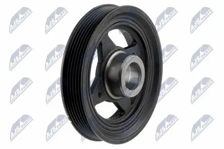 Фото ШКІВ ВАЛУ | NISSAN JUKE 1.6 10-, QASHQAI 2.0 06-, X-TRAIL 2.0 07-, RENAULT ENG. 2.0 CLIO 05-, FLUENCE 06-, SCENIC/GRAND SCENIC 09-, LAGUNA III 07-, MEGANE III 09- NTY (RKPNS025) зображення 1