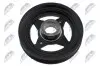 Фото ШКІВ ВАЛУ | NISSAN JUKE 1.6 10-, QASHQAI 2.0 06-, X-TRAIL 2.0 07-, RENAULT ENG. 2.0 CLIO 05-, FLUENCE 06-, SCENIC/GRAND SCENIC 09-, LAGUNA III 07-, MEGANE III 09- NTY (RKPNS025) зображення 5
