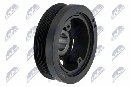 ШКІВ ВАЛУ | TOYOTA ENG.1KDFTV/2KDFTV 2.5D-4D/3.0D-4D HI-ACE KLH12/18/22/28 01-11, HI-LUX KUN15/25/26 05-11-, LAND CRUISER J120/150 04-09 NTY RKPTY027