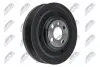 Фото ШКІВ ВАЛУ | AUDI/VW 1.9TDI/2.0TDI A3 03-, A4 00-, A6 04-, GOLF 03-, PASSAT 05-, T5 03 NTY (RKP-VW-001) зображення 2