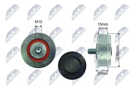 Автозапчасть NTY RNKAU036
