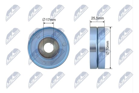 Ролик ременя приводного NTY RNK-BM-054