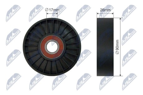 Ролик ременя приводного NTY RNK-CH-056