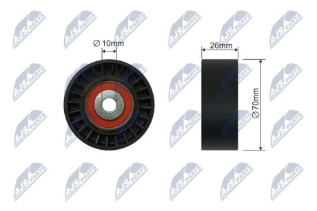 Ролик ременя приводного NTY RNK-FR-058