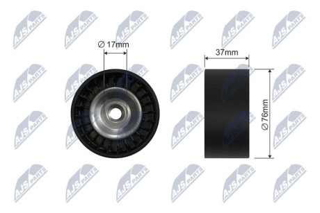 Ролик ременя приводного NTY RNK-HD-024
