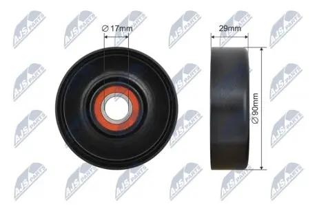 РОЛИК РУЧЕЙКОВОГО РЕМЕНЯ | LAND ROVER DISCOVERY, RANGE ROVER SPORT 3.0 09 NTY RNKLR020