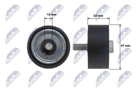 Ролик ременя приводного NTY RNK-ME-087